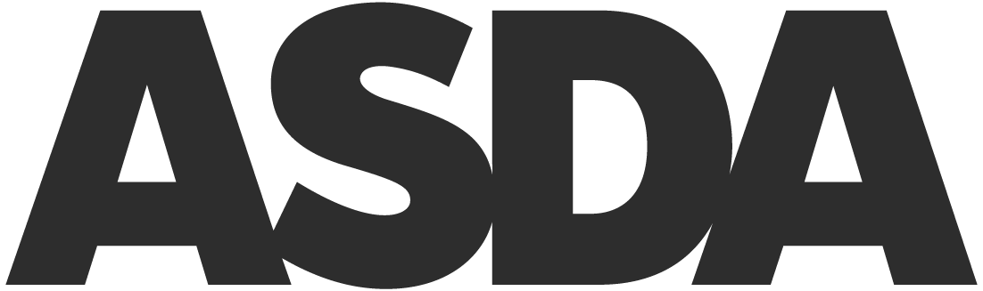 ASDA' logo, supermarket in the UK